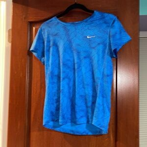 Blue Nike Running Shirt